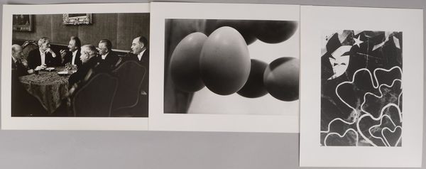 3x Fotografien (Ed. Griffelkunst): Finsler, H.; Chad, C.; und Salomon, E.
