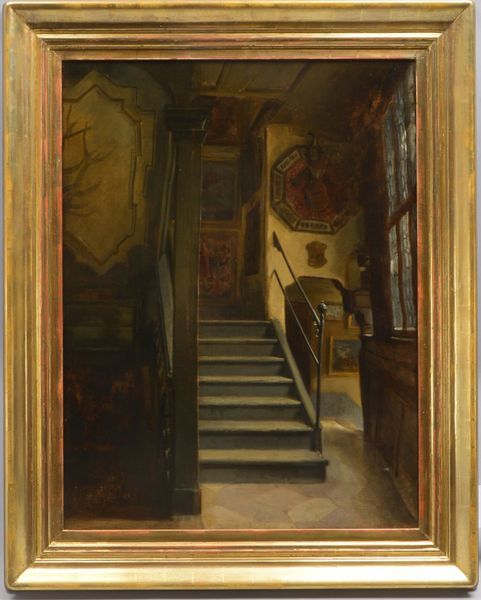 Wagner, Erdmann, 'Dieleninterieur', Öl auf Leinwand/auf Platte aufgezogen