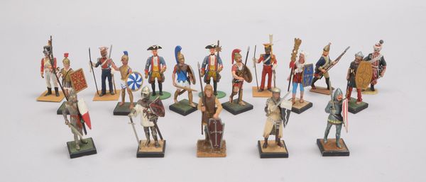 Kleine Zinnfiguren-Sammlung, Figuren nach historischem Vorbild