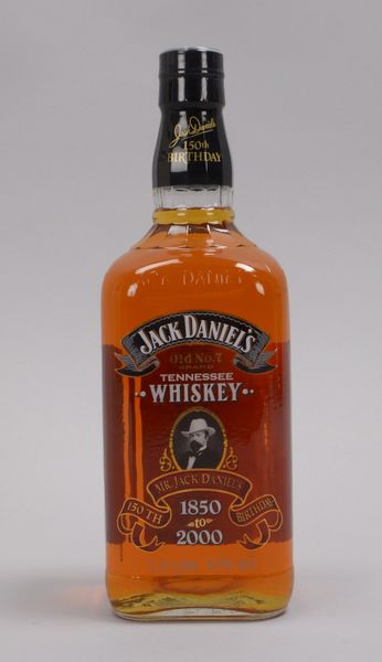 Sammler-Whiskey: Jack Daniel's 'Old No. 7, 150th Birthday - 1850 to 2000', 43% Vol.