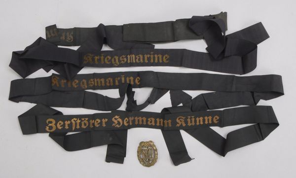 Sammler-Abzeichen (II. WK), 'Deutsches Reichssportabz.'/4x Mützenbänder