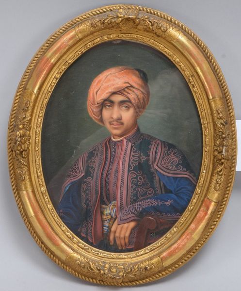 Heigel, Franz Napoleon (zugeschr.), 'Portrait eines oriental. Fürsten', Öl/Mk, unsign.