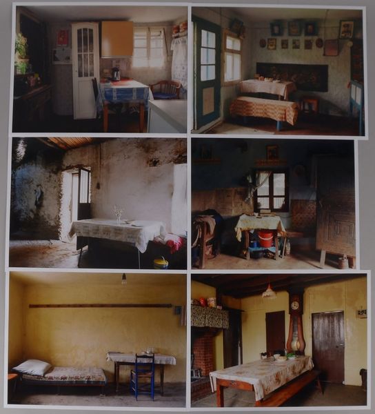 Rosswog, Martin, 'Interieure' - aus der Serie 'Heritage', 6x Farbfotografien