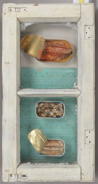 3D-Objektkasten (1960er/1970er Jahre), 'Guckkasten', Mixed Media; Maße ca. 31 x 61 cm