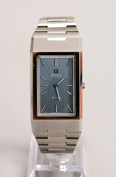 HAU Omega 'De Ville', Automatik, Kaliber '684', Edelstahl, '24 Steine'