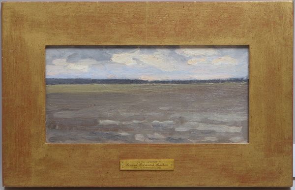 Baikov, Leonid Petrovich, 'On the Horizon', Öl auf Hartf., unsign., verso bez.