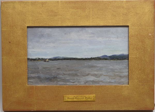 Baikov, Leonid Petrovich, 'On the Horizon', Öl auf Hartf., unsign., verso bez.