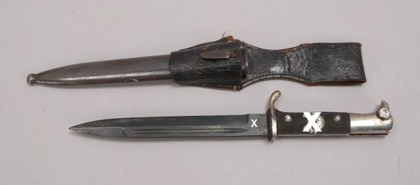 Bajonett (II. WK), W. Schlicht/Herstellerzeichen mit 'Doppelrune'
