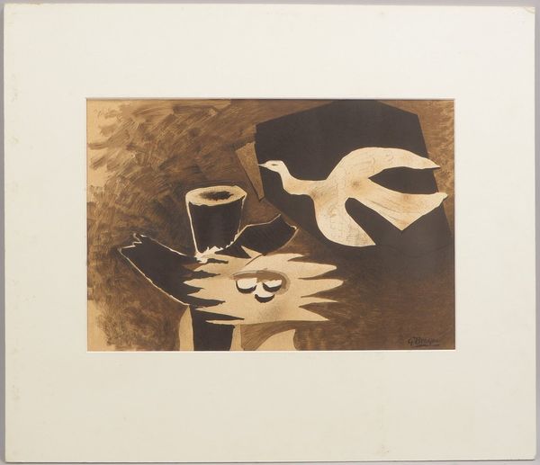 Braque, Georges, 'L'oiseau et son nid', Farblithografie, unten re. im Stein sign., verso bez.
