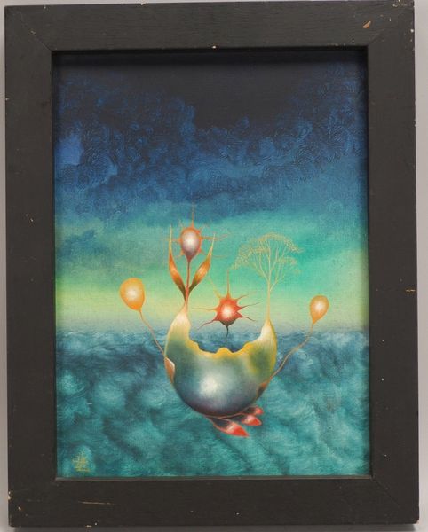 Loewel, Horst G., 'Seltsames Schiff', Öl/Lw, unten links monogr./dat. '1972'