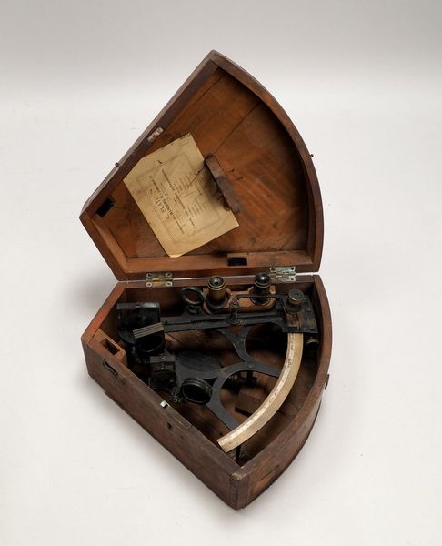 Sextant, 'Cassens & Plath'/Deutschland - 'C. Rathje'/Bremen, im Mahagoni-Kasten