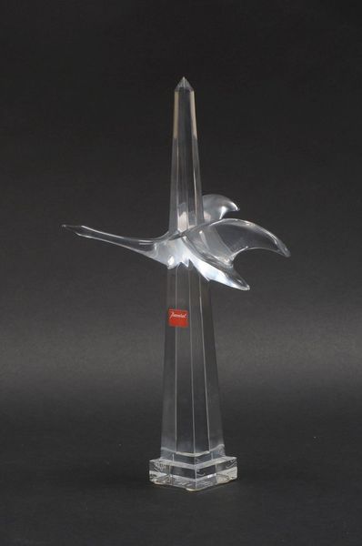 Baccarat, 'Millennium'-Figur, 'Fliegender Schwan', Aufl. '32/2.000', sign. - mit Zertifikat!