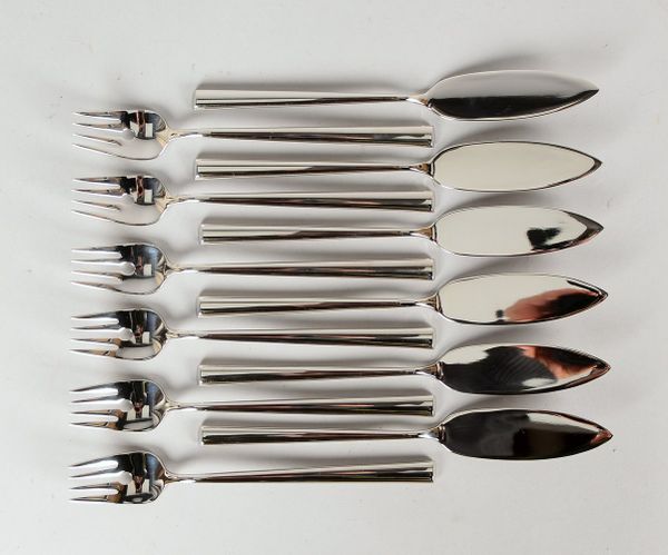 Wilkens, Fischbesteck, 18/10 Edelstahl, für 6 Pers.: Messer und Gabeln, teils in OVP