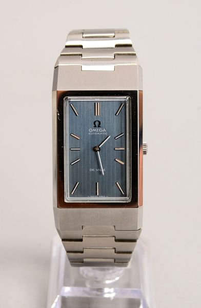 HAU Omega 'De Ville', Automatik, Kaliber '684', Edelstahl, '24 Steine'