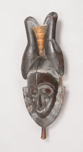 Ritualmaske (Afrika), alt; Höhe 53 cm
