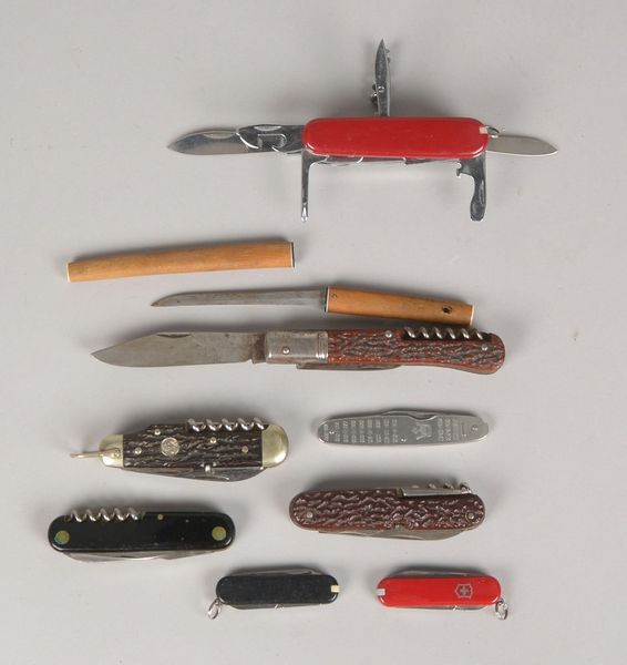 Taschenmesser-Sammlung (Schweiz, Deutschland, u.a.), versch. Ausf. und Zustände