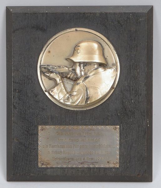 Schießpreis, '6. Komp.Infant.Rgt. 65, Delmenhorst 8. September 1937', auf Platte