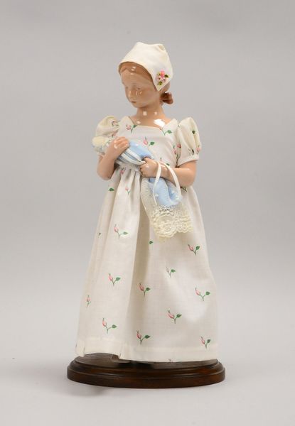 Bing & Grøndahl, Porz.-Puppe 'Mary' ('First Ed., 1983'), Mod. '1721'; Höhe 37 cm