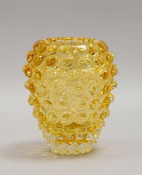 Barovier & Toso, Murano-Tischvase 'Centi', Noppenvase; Höhe 16 cm