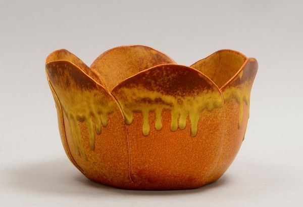 Studio Wienböker/Hann., Keramik-Umtopf (Künstler-Unikat); Höhe 14 cm, Ø 24 cm