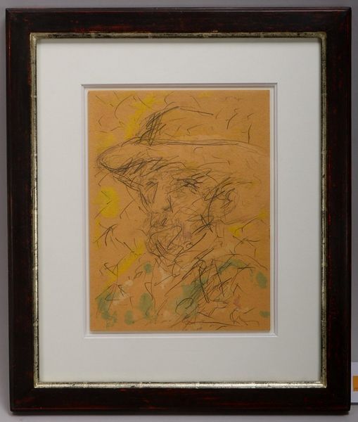 Hahn, Friedemann, 'Kopf nach van Gogh', Graphitzeichn./Aquarell, verso sign./dat.