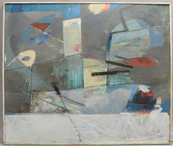Sertürner, Wernhera, 'DYN - GEO', Öl auf Hartfaser, sign.; Bildmaße 84 x 100 cm