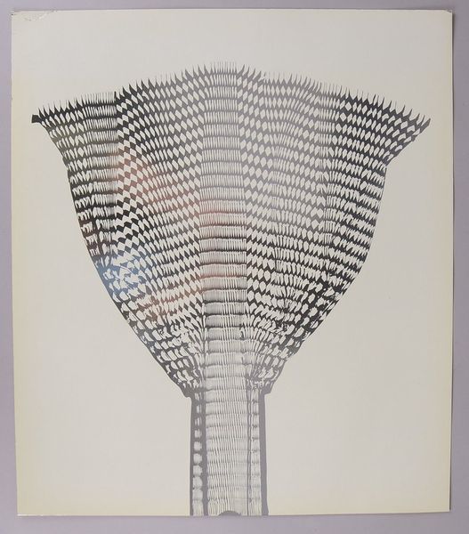 Mack, Otto Heinz, 'Fächer', Farbserigrafie, sign. exkl. Aufl.; Blattmaße ca. 60 x 51 cm