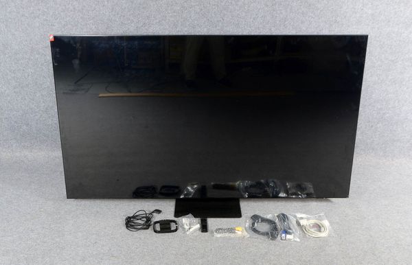 Samsung TV NeoQLED 'QN90A', 75 Zoll/189 cm, mit Standfuß und Kabeln, Fernbed. anbei