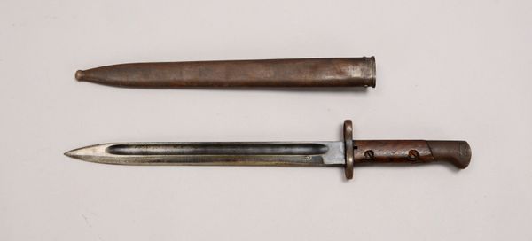 Bajonett (I. WK), 'Simson & Co./Suhl', in Metallscheide; Länge/ohne Scheide: 40 cm