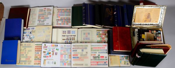 Briefmarkensammlung, 'Alle Welt': gesichtet 'USA', 'Ungarn', 'Schweiz', 'DDR'/'BRD', 'Berlin', Histo