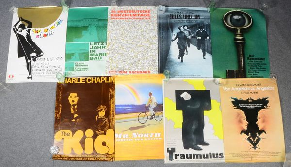 11 Filmplakate (überw. 1960er - 1980er J., 2x 1920er/1930er!), div. Dramen, Komödie