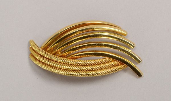 Grossé, Designer-Anhänger, 585 GG (gest.); Maße 2,5 x 5 cm, Gew. 8,60 g
