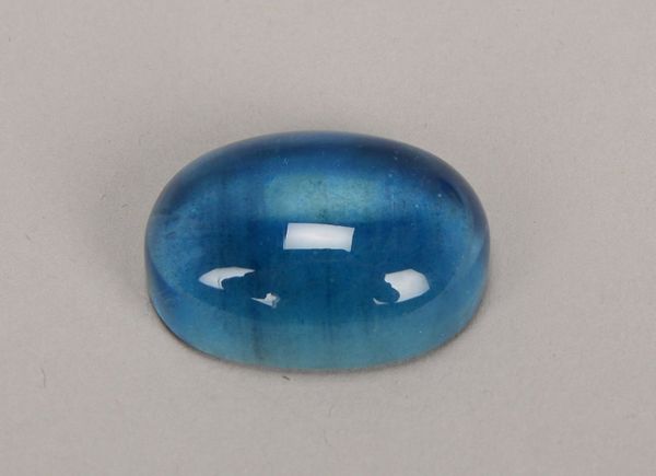 Natürlicher Aquamarin von ca. 39,25 ct, Stein im Cabochonschliff - unbehandelt!