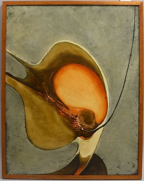 Migge, Frauke, 'O.T.', Öl/Hartfaser, oben rechts signiert und dat. (19)'65'; Maße 66 x 85 cm