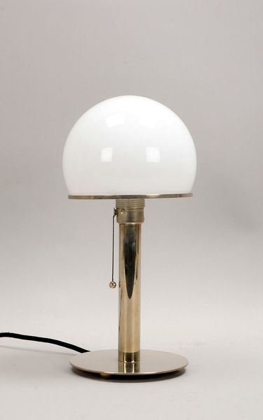 Tecnolumen, Tischleuchte, 'Bauhaus-Lampe', Entw. Wilhelm Wagenfeld; Höhe 36,5 cm