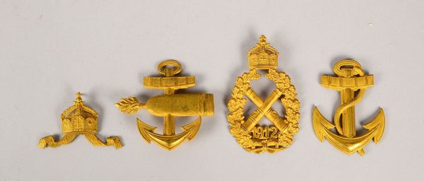Ärmelabz., Art.-'Kaiserschießpreis', Schulterkl., 'Kriegsmarine-Bootsmannsmaat', u.a.