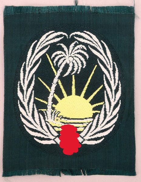 Abz. 'III. Reich': 'Afrikakorps', Heeres-Ärmelabz. für Angehörige im Sonderverb.