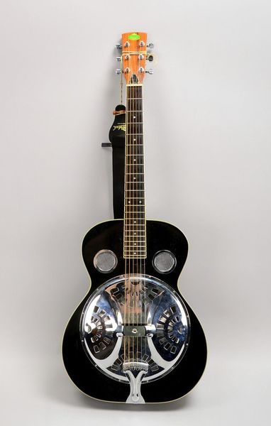 Resonator-Gitarre (Japan, um 1980), Dobro 'Regal', Wood Body Single-Cone, guter Zust.