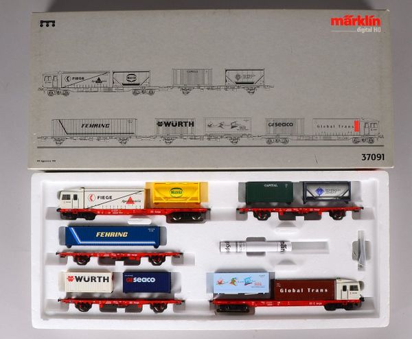 Märklin 'H0' digital: '37091 - Dieseltriebzug Cargo Sprinter der DB', 5-tlg., in OVP