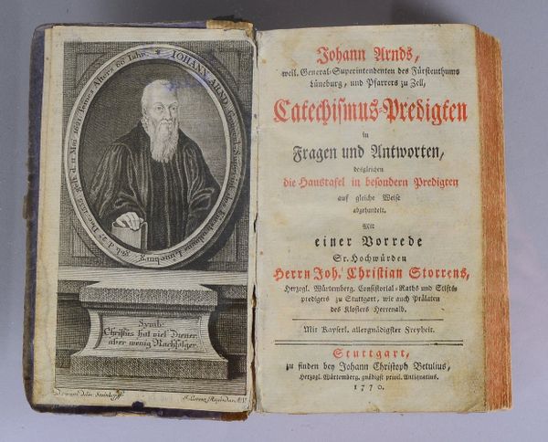 Arnds, Johann, 'Catechismus Predigten...', Stuttgart: J.C. Betulius (1770)
