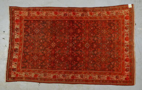 Antiker Malayer, Herati-Muster, Rosenbord., Shirazi neu, gleichm. Flor - guter Zust.
