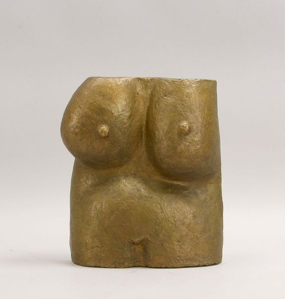 Engelin-Hommes, Gisela, stehendes Bronzerelief, 'Weibl. Torso', sign.; Höhe 28,7 cm