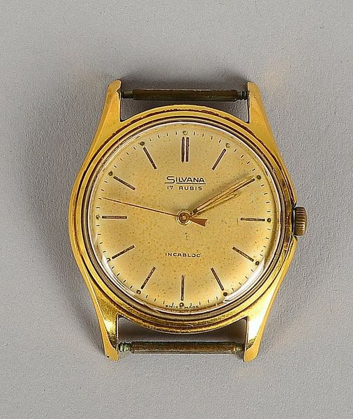 HAU (Schweiz), Silvana, Handaufzug, Stahlgeh./ohne Armb. - läuft an; Ø 33 mm