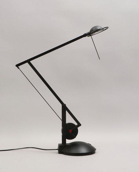 Memphis Design, Schreibtischlampe, Arm schwenkbar/höhenverst. - funktionst.