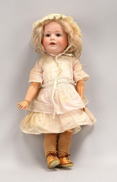 Antike Sammlerpuppe: J.D.Kestner, Charakterpuppe 'Baby Doll(?)', gemarkt 'Y. Made in Germany 13.247
