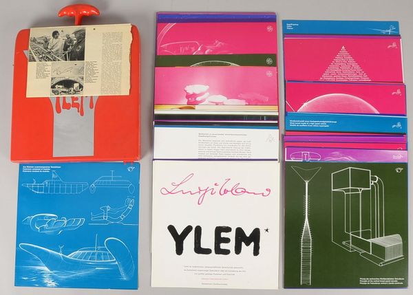 Colani, Luigi, 'Ylem', Mappe/lose Blattsammlung: Entw. und Design-Ideen, in orig. Box