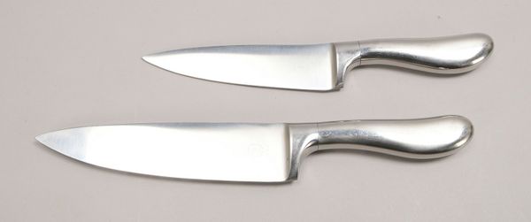 2 Maestro-Kochmesser 'Gourmet', Chromnickel-Stahl '18/8', Klinge geschl./20°