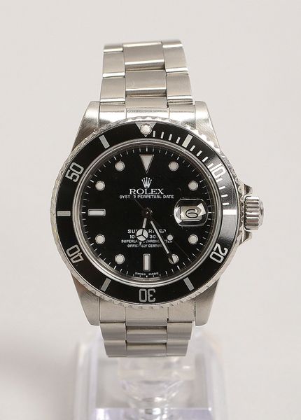 HAU Rolex 'Oyster Perpet. Date Submariner', Autom., Ref.-Nr. '16619T', Edelstahl