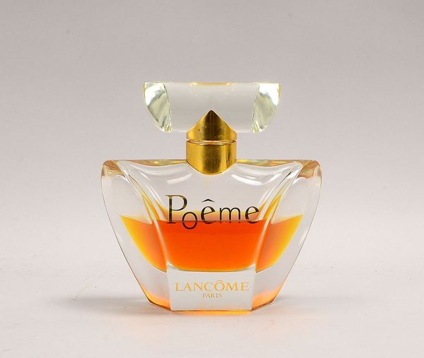 Lancôme Paris, überdimensionale Eau de Parfum-Flasche, 'Poême', 500 ml (!!); Höhe 21 cm