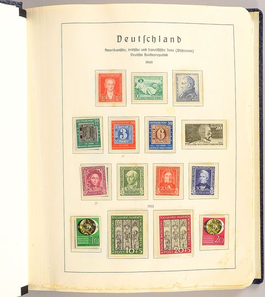 Briefmarken, 'Bund', 1949 - 1986: xx (Michel-Wert ca. EUR 3.700,-)
